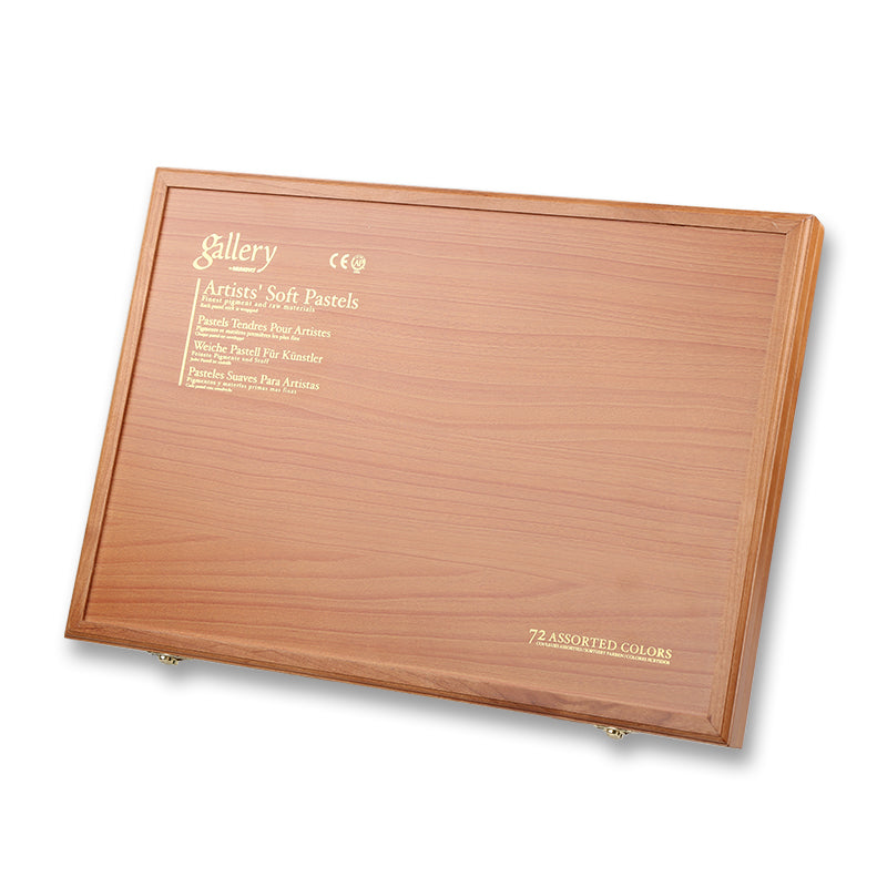 Pastels secs 72 couleurs, coffret