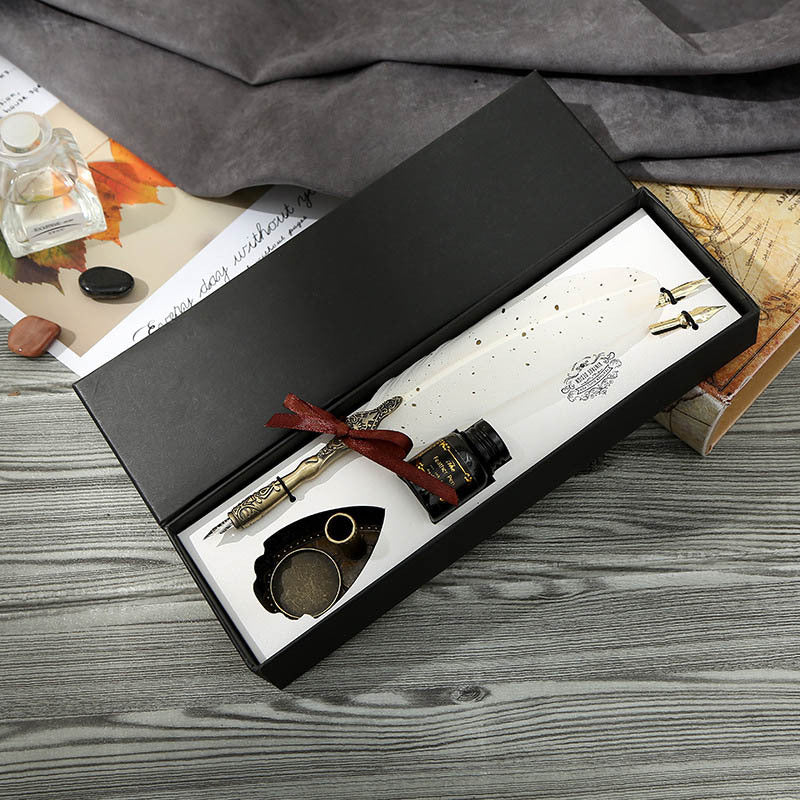 Coffret stylo-plume de calligraphie