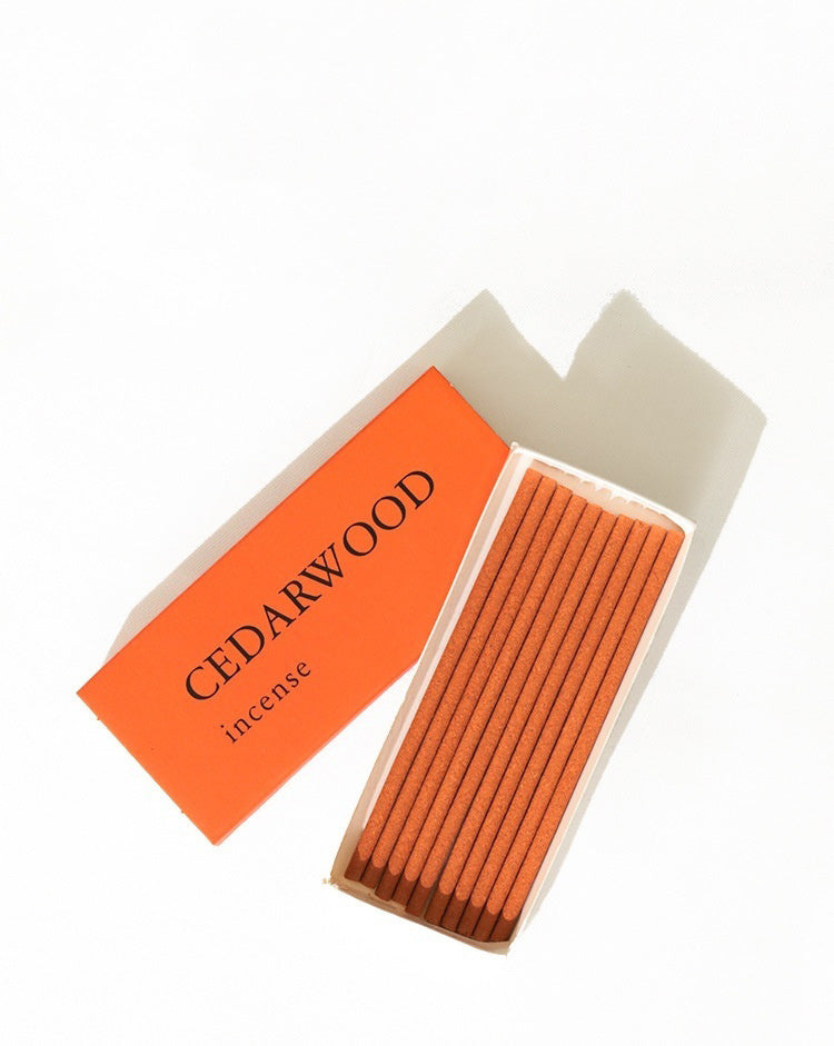 Scented Japanese Incense - Cedarwood, Black Tea, Wild