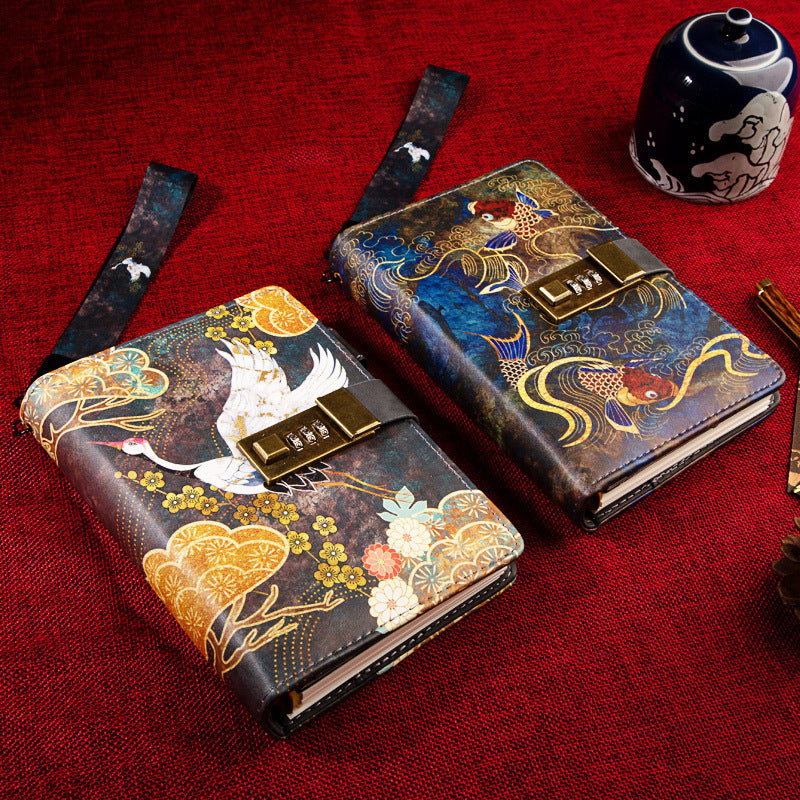 Antique A6 Notebook with Clasp