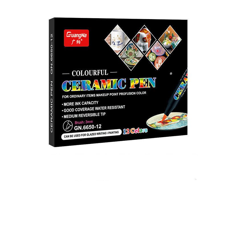 Stylos de peinture pour la décoration de céramique, porcelaine.