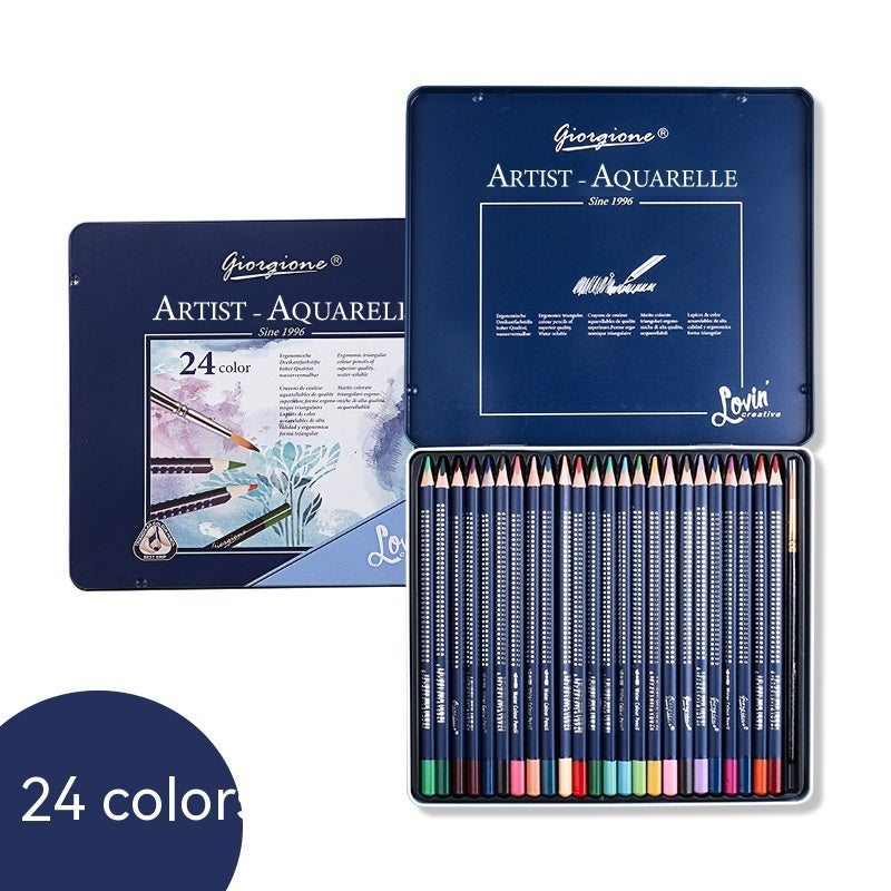 Boite crayons 24 couleurs