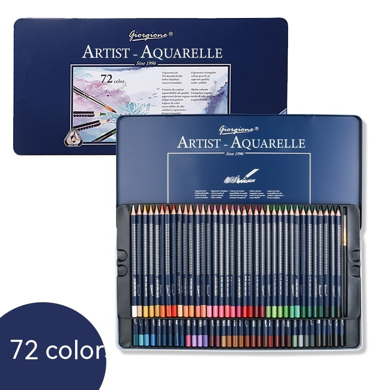 Boite crayons couleurs aquarelle 