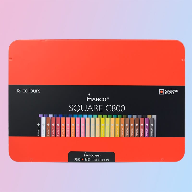 Boite de crayons de couleurs