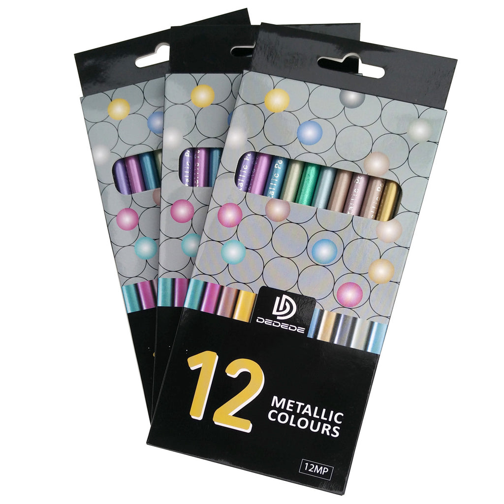 Boite metallic 12 crayons