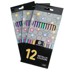 Boite metallic 12 crayons