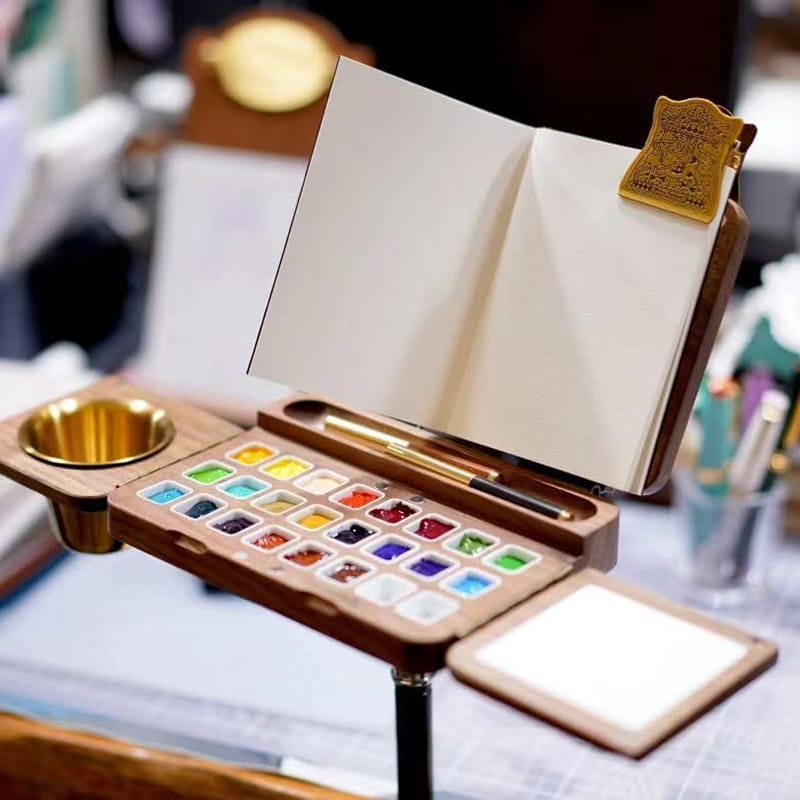 Boite pliante pour peinture
