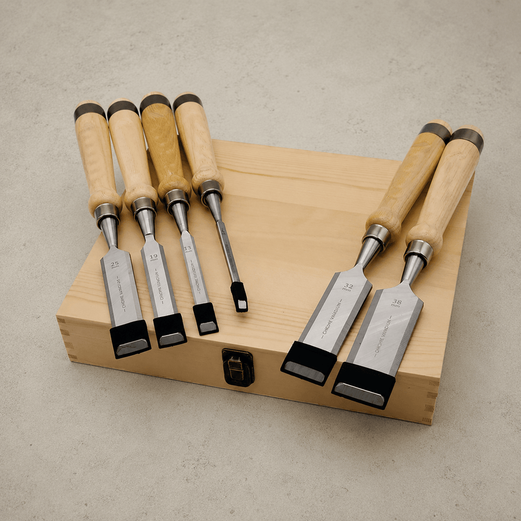 Coffret complet sculpture bois