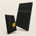 coffret crayons fusain charbon