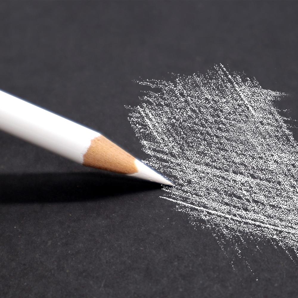 Crayons charbon blanc