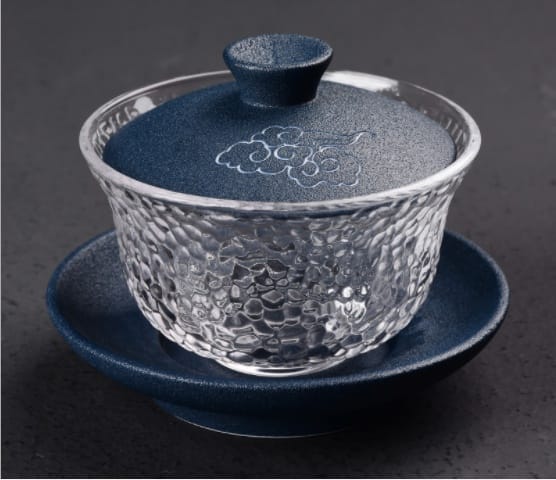 Gaiwan couleur bleu
