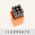 Ikane Studio Expérimentation Poinçons chiffres 3 mm — pour marquer le métal, le cuir et le bois