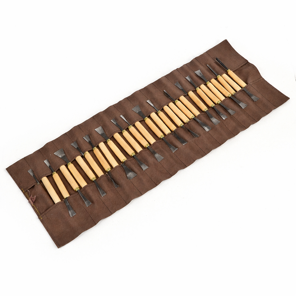 31-piece wood carving tool set