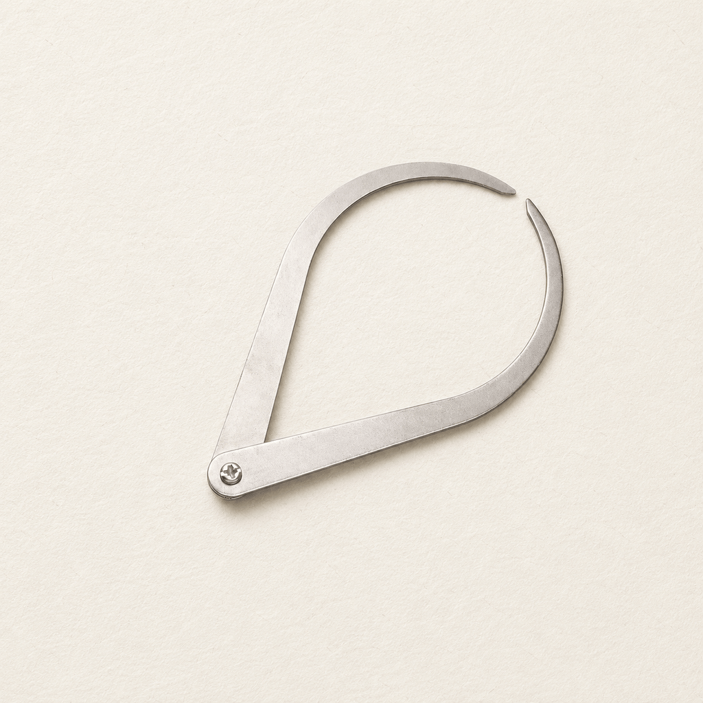Outil de sculpture en acier inoxydable — boucle de modelage