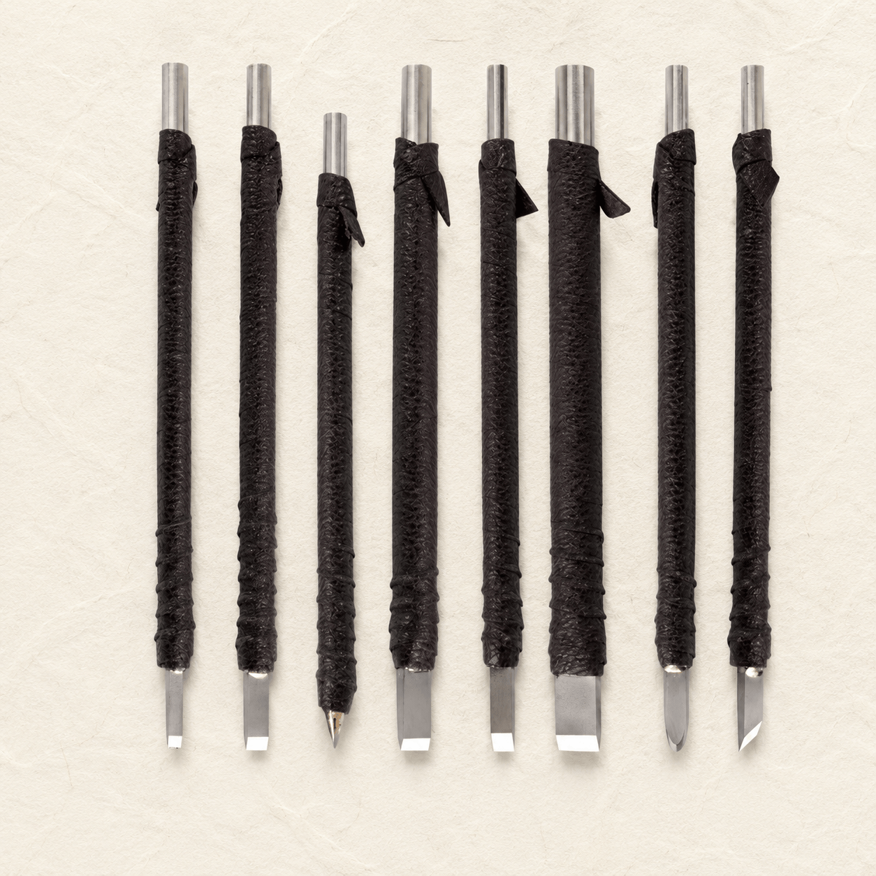 set 8 outils de gravure sceaux