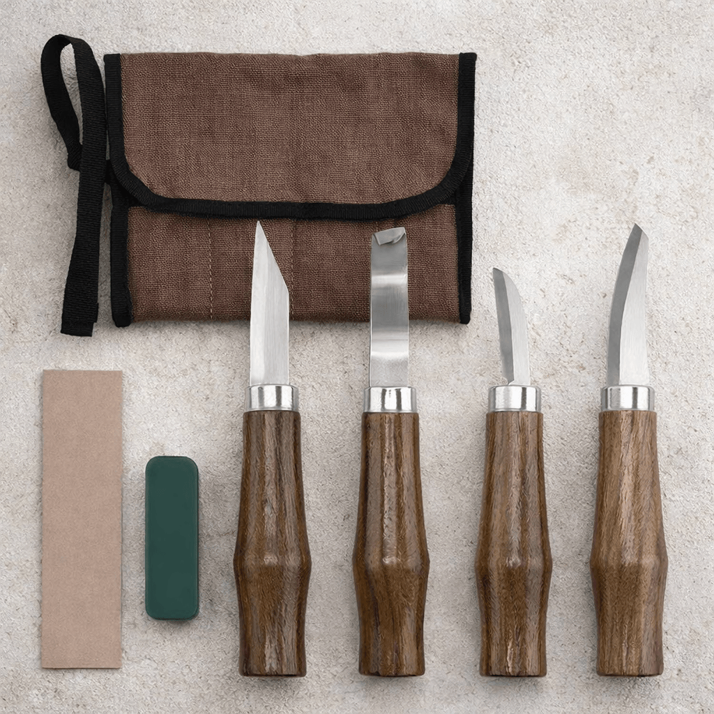 Ikane Studio Outils / Sculpture Set de gouges de sculpture sur bois
