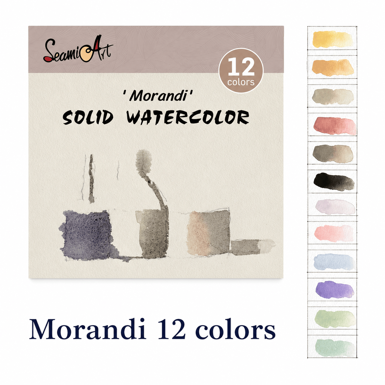Palette de test de MORANDI