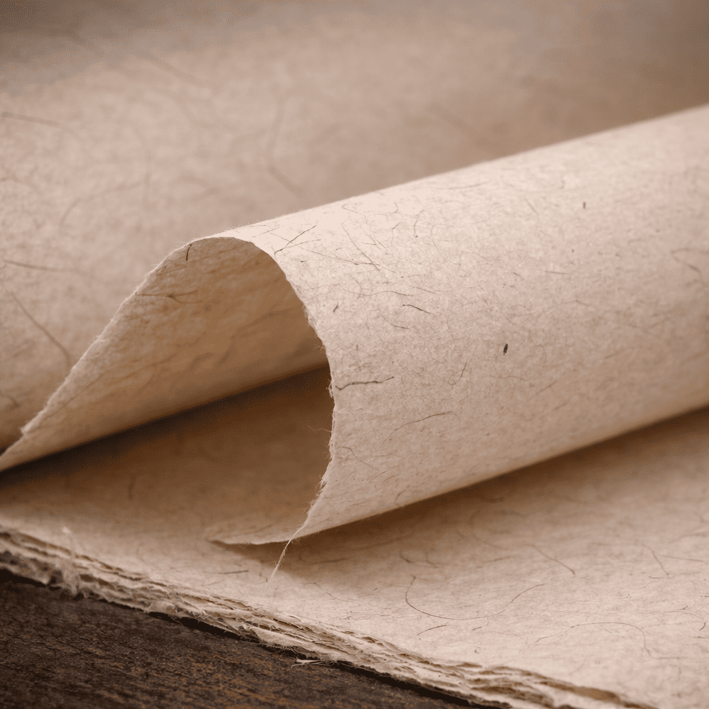 plusieurs feuilles de Papier_Xuan_semi_mur