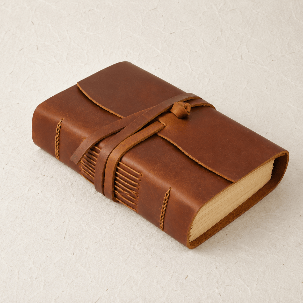 petit carnet d'écriture, en cuir lisse