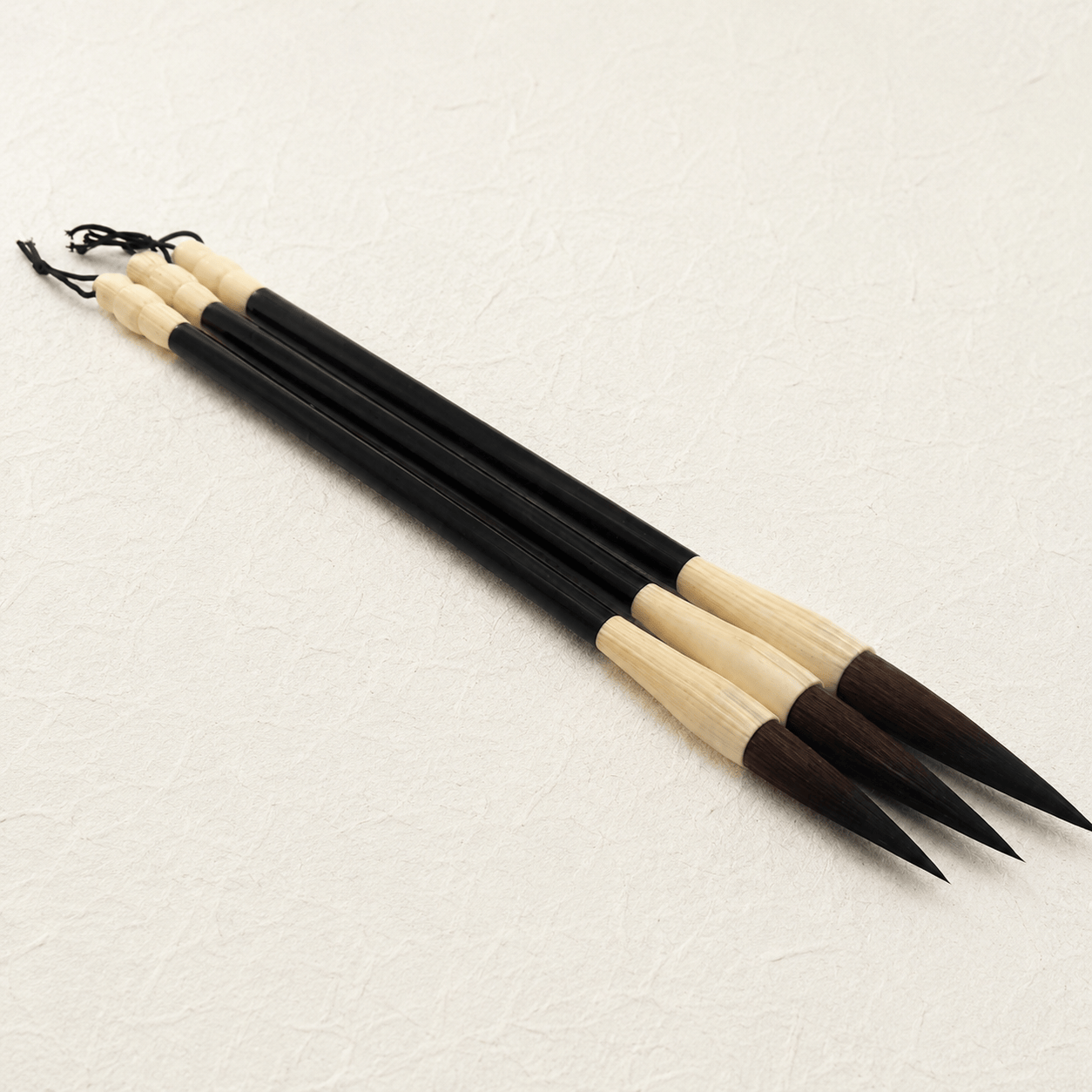 trio de pinceaux de calligraphie