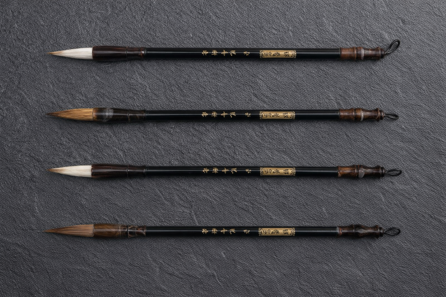 Coffret de calligraphie 'Quatre Trésors'