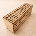 Ikane Studio Objet / Coffret / Cadeau Support en bois pour rangement et séchage de pinceaux et outils.