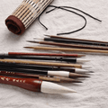 Ikane Studio Matériel d'art / Calligraphie / Pinceau Set de pinceaux traditionnels pour calligraphie