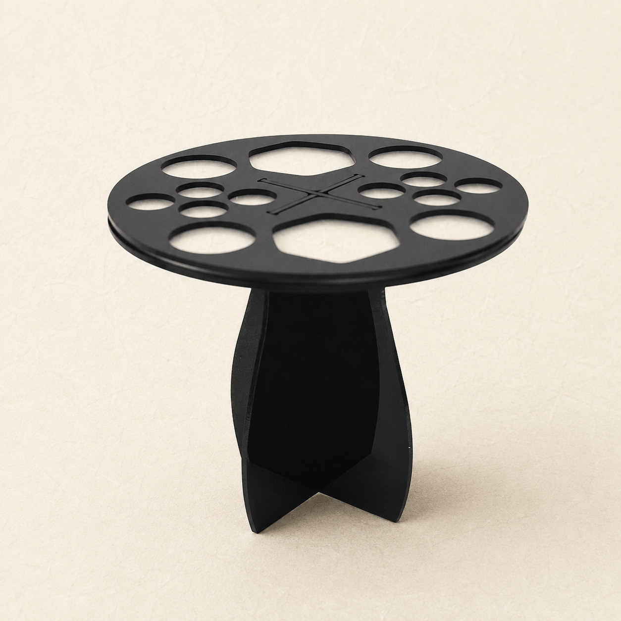 Support rond pour rangement pinceaux