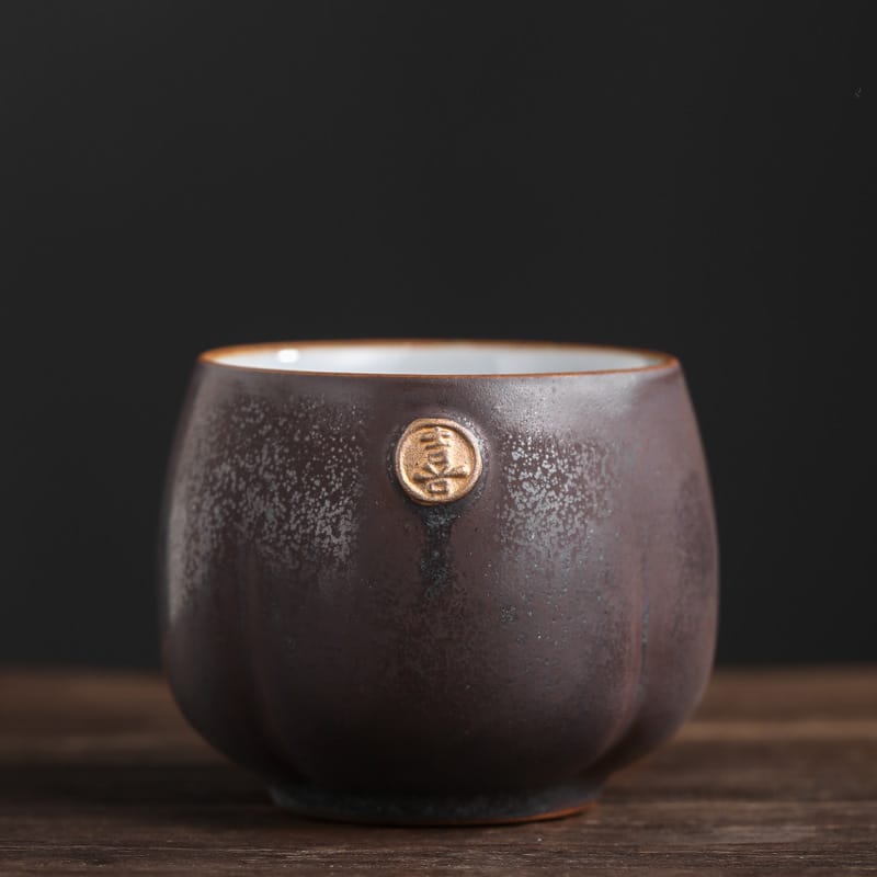 Tasse en céramique, marron