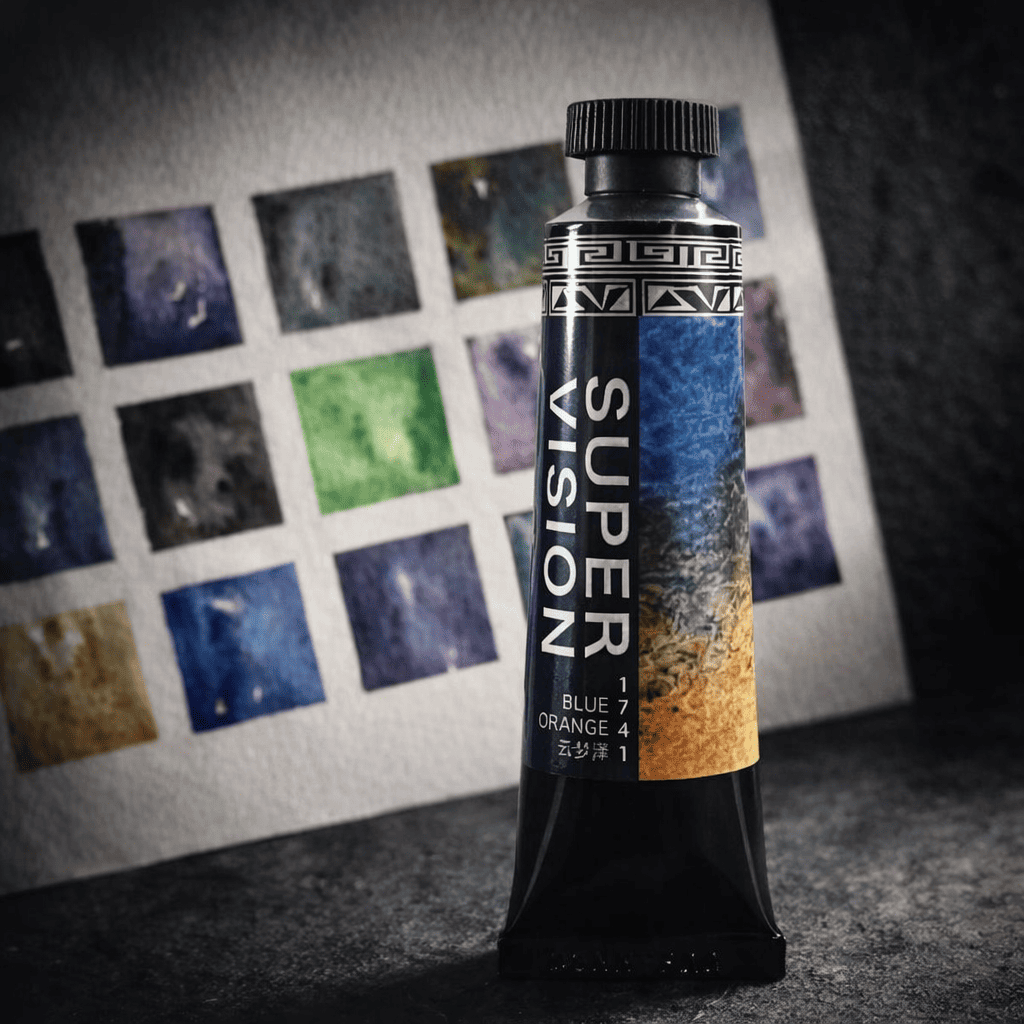 Tube de peinture aquarelle 15 couleurs