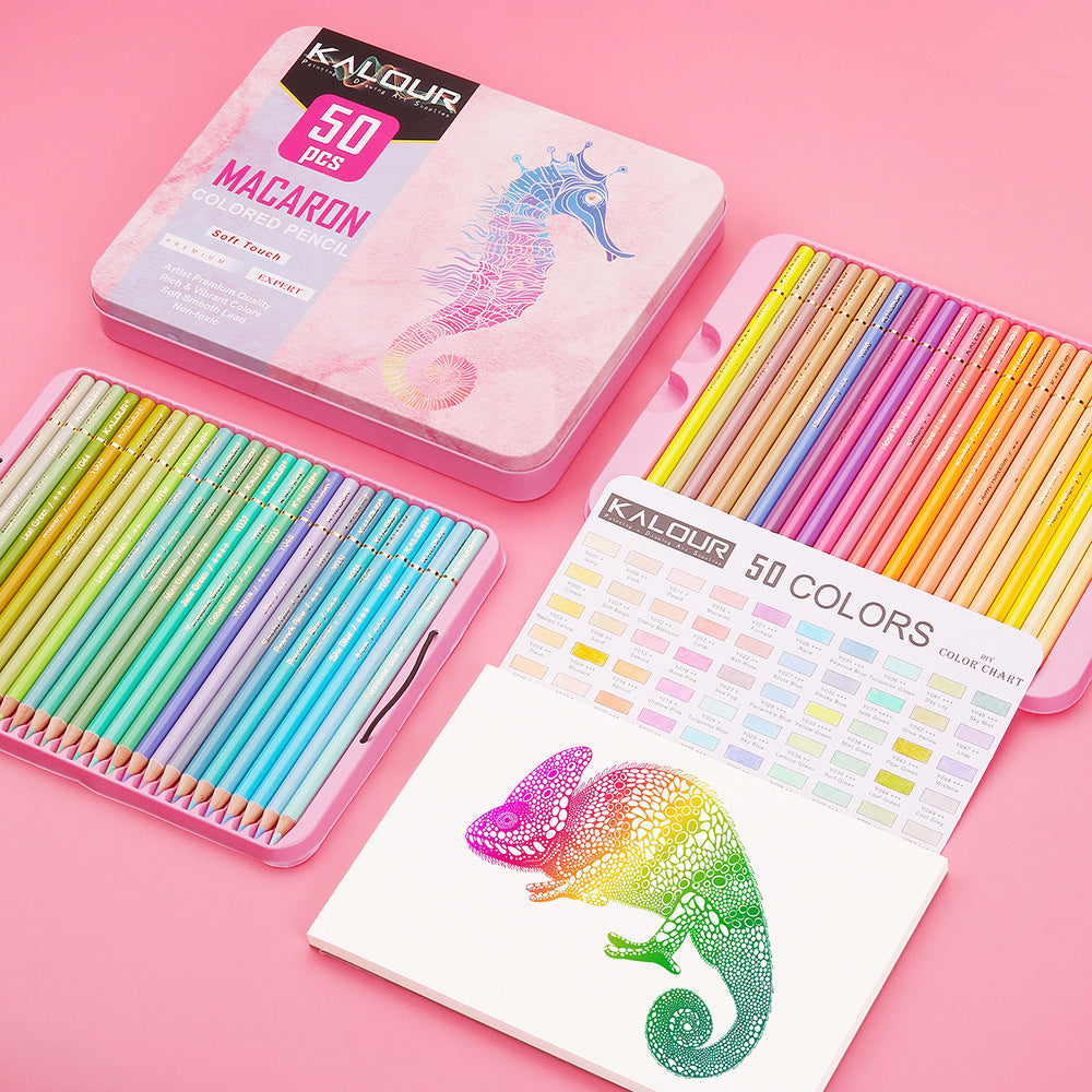 boite crayons de couleurs soft touch