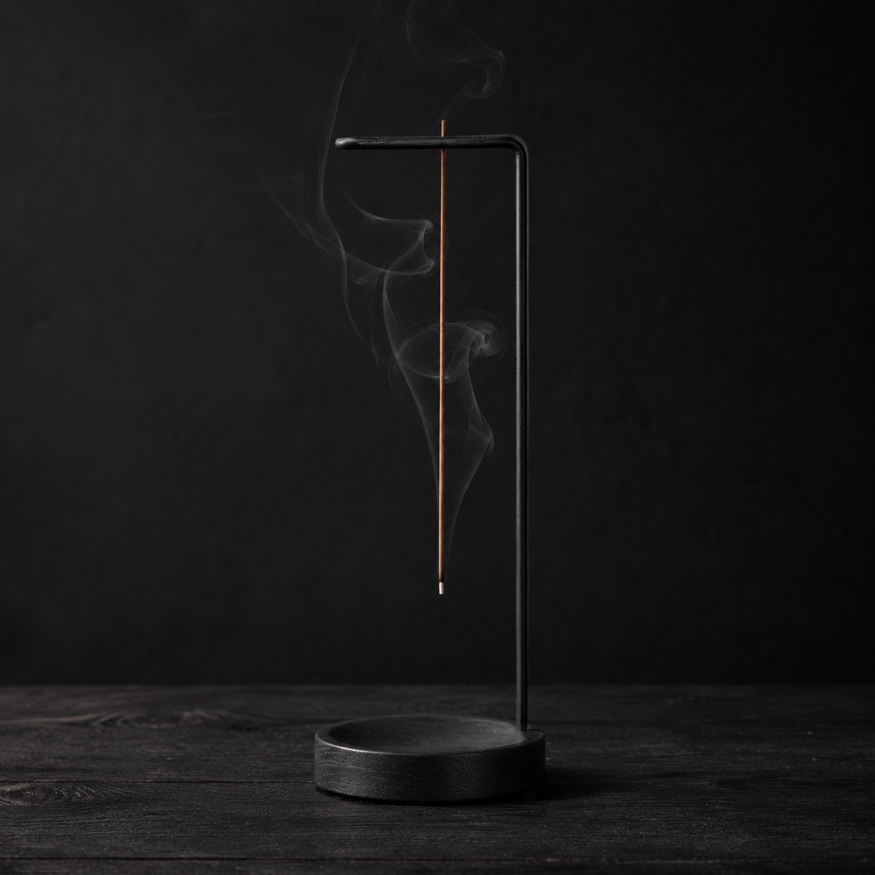 brûleur d'encens noir