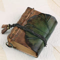 carnet artisanal, en cuir