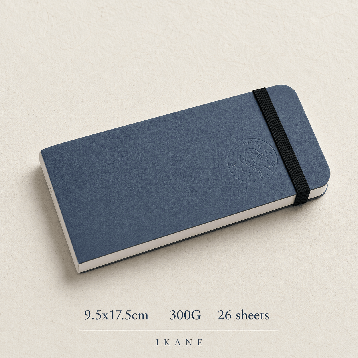 carnet de dessin aquarelle au format rectangle