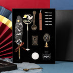 coffret complet calligraphie, plume noire