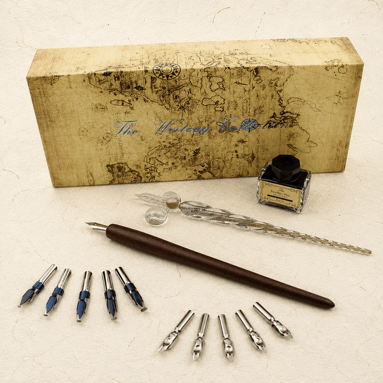 coffret d'écriture calligraphie et lettering