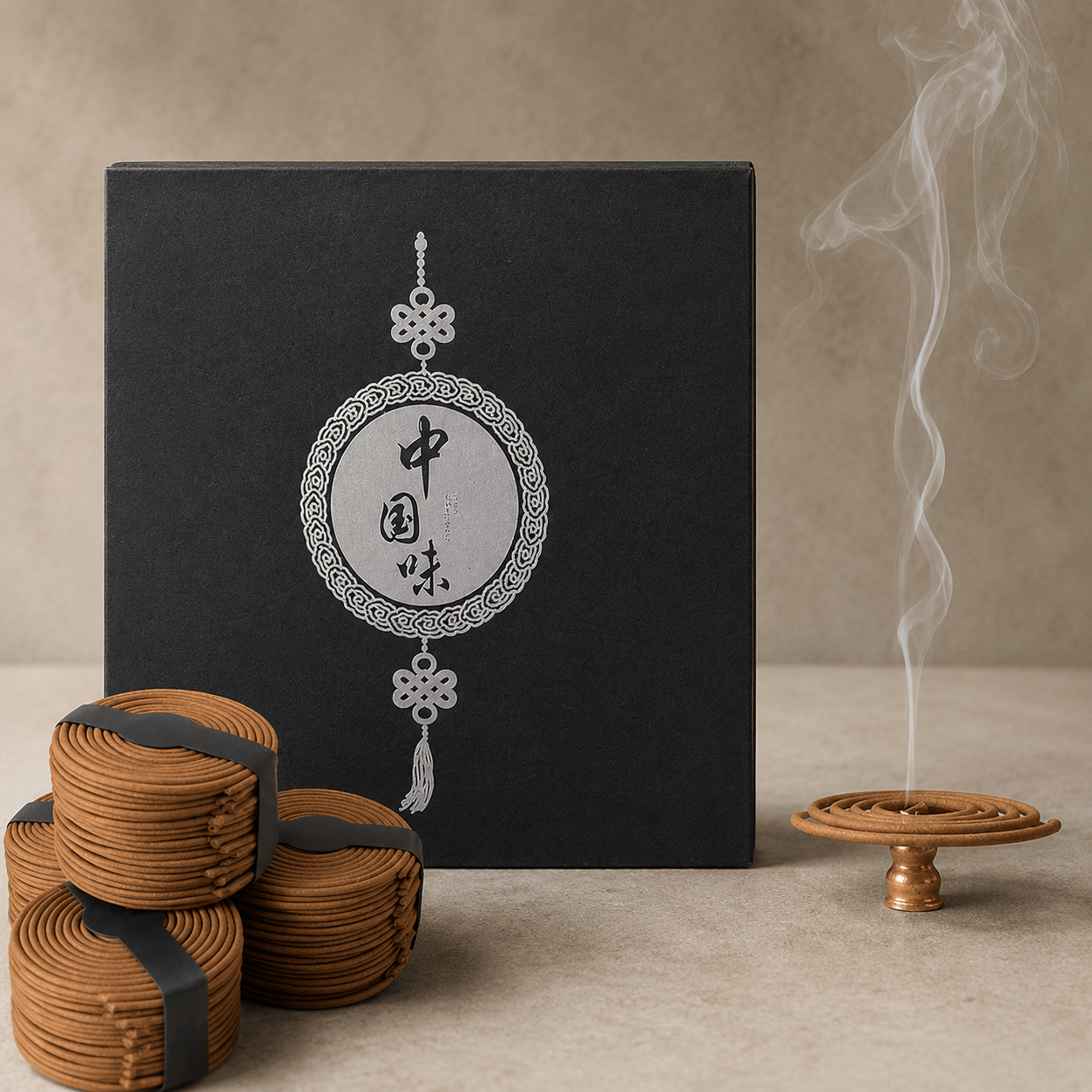 coffret deluxe encens spirale