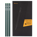 crayon fusain dur