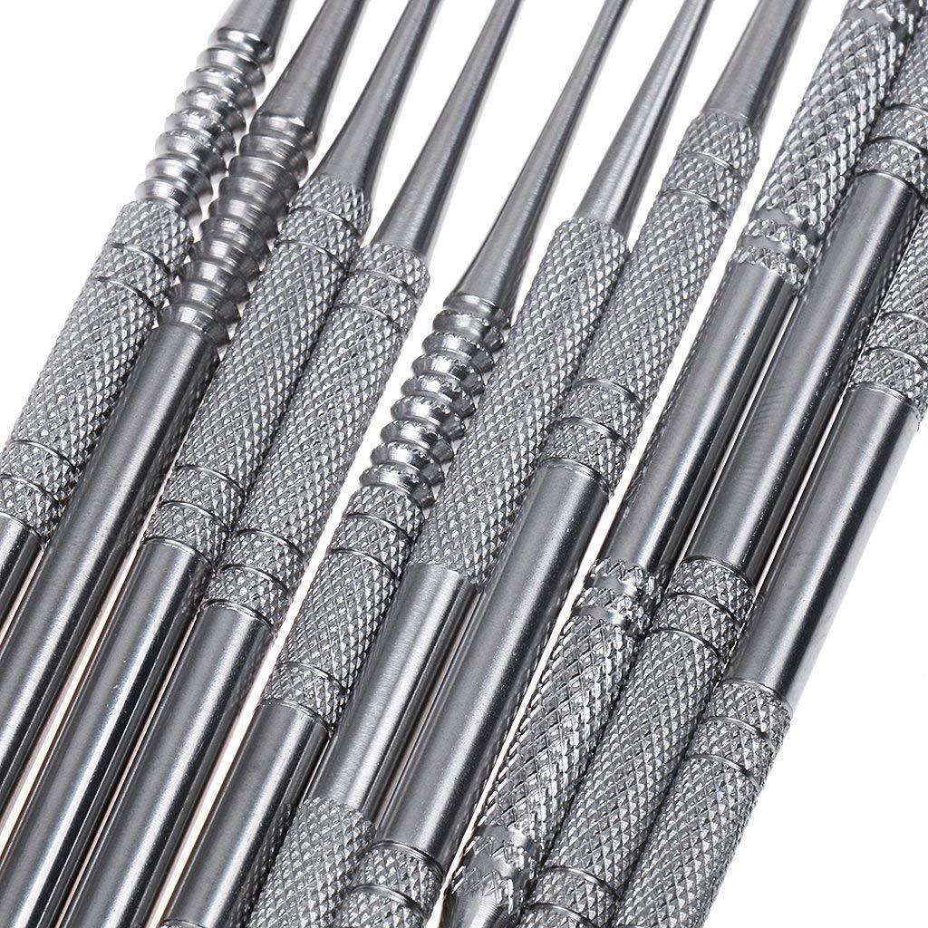 details sur outils en acier