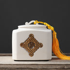 Openwork Ceramic Box — White or Black