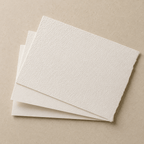 empire de papier en coton, 3 grains différents