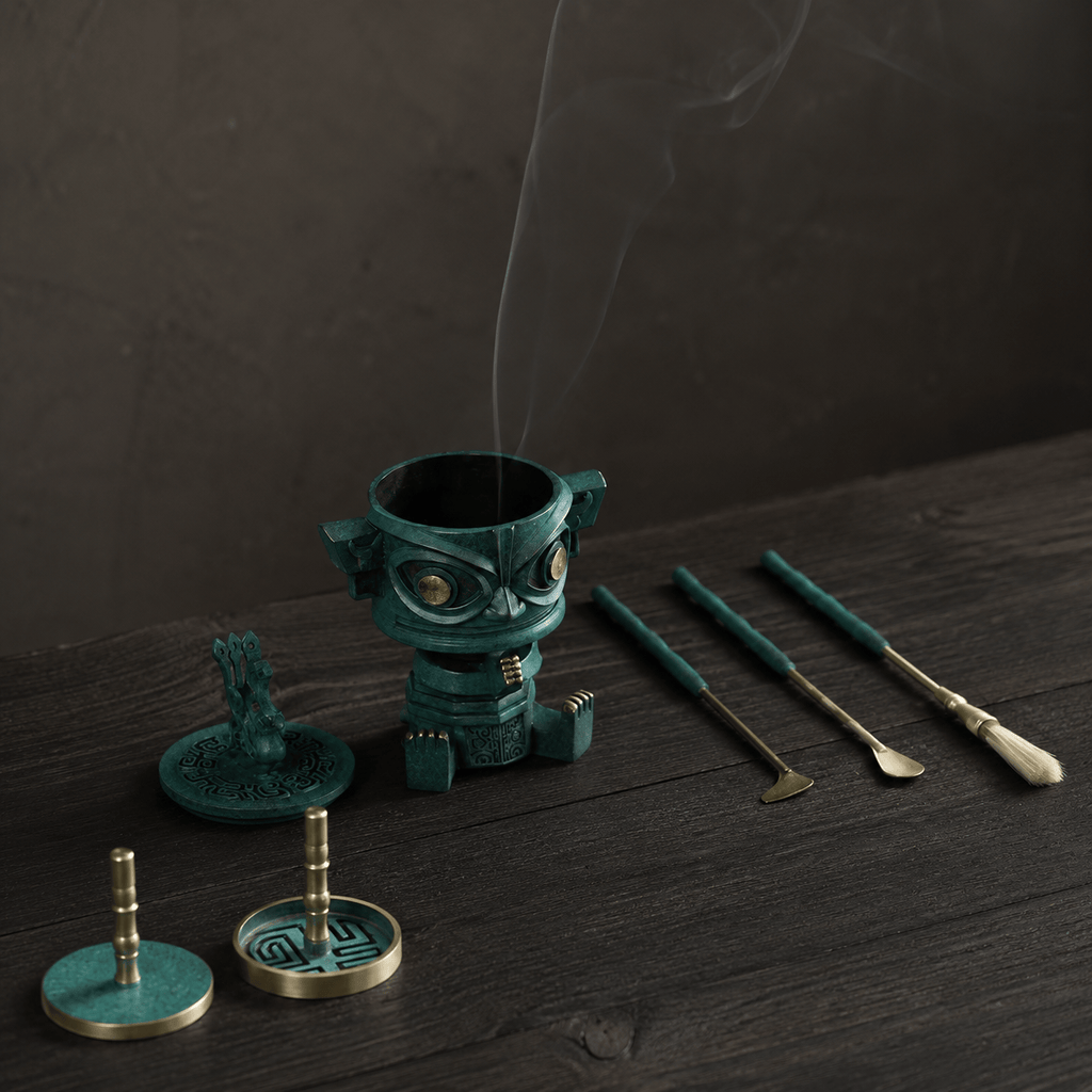 outils d'encens tracé