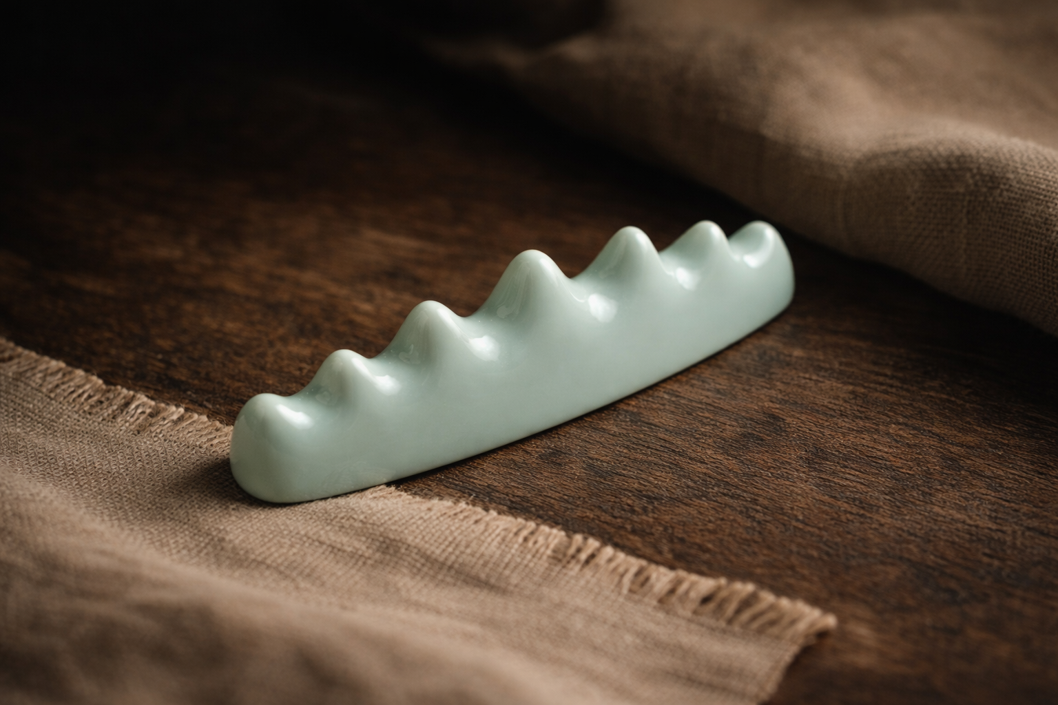 Repose-pinceaux en céramique