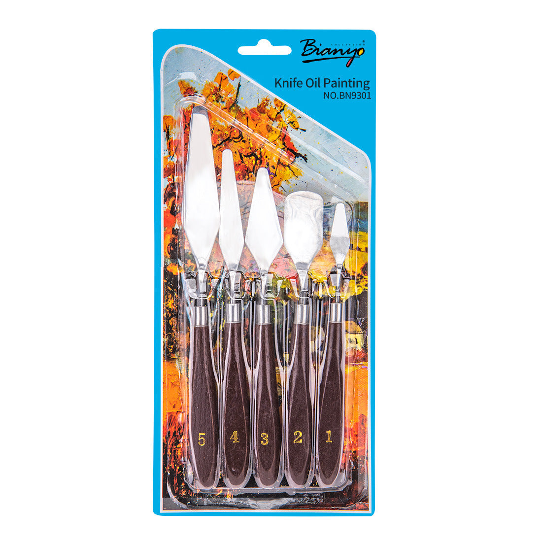 set de couteaux de peinture