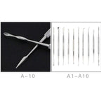 zoom sur pointe en acier